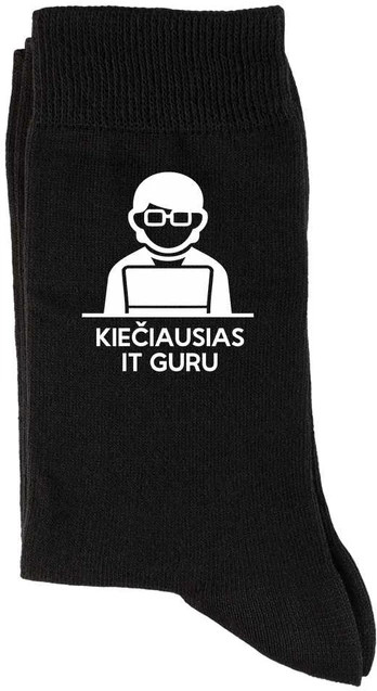 Kojinės "Kiečiausias IT guru"