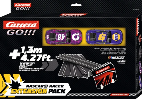 Trasos dalys Carrera GO! Nascar Racer, juoda