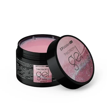 EXCELLENT PRO_ Thixotropy Gel With Effect żel budujacy Pearly Blush 15g