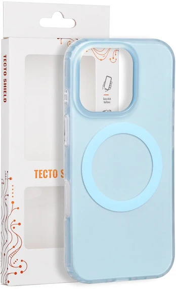 Dėklas Telforceone Tecto Shield Mistiq Mag case for iPhone 16 Pro 6,3' mėlynas