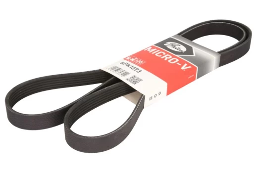 V formos rumbuoti diržai GATES 6PK1693