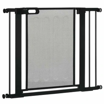 Pawhut Metaliniai varteliai šunims be gręžimo, 75-103 cm