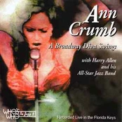 CD Ann Crumb With & Harry Allen - A Broadway Diva Swings