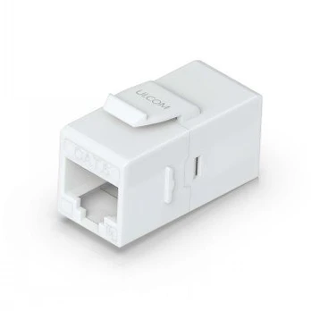 UBIQUITI CAT6 KEYSTONE COUPLER, 12-PACK. PASS-THROUGH CAT6 KEYSTONE COUPLER FOR CONNECTING PRE