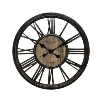 Sieninis laikrodis Black retro