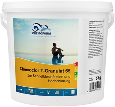 Chemoform Greito tirpimo chloras granulėmis, 5kg