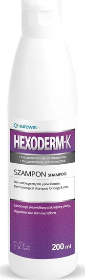 EUROWET Eurowet Hexoderm šampūnas K 200ml
