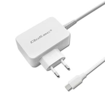 QOLTEC 51039 Charger 65W 5 20.3V 2 3.25A USB type C PD Baltas
