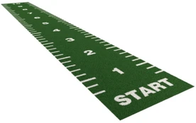 Grindų danga su dirbtine žole Trackz Essential Range 10 × 2 m (Spalva: Žalia)