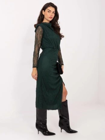 Sukienka-IT-SK-9937.16-ciemny zielony