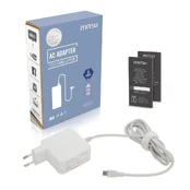 AC adapter USB Type C 45W (white) kaina