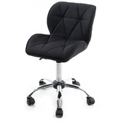 Biuro kėdė Happygame 1120, 55.5 x 47.5 x 73.5 - 84.5 cm, juoda kaina