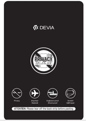 Devia Set foil anticrash privacy mat for cutting machine 20pcs for smartphone LCD
