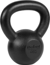 Kettlebell żeliwny 4kg, REBEL ACTIVE
