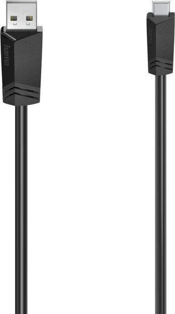 Hama KABELIS USB A - MINI USB B 1,5M