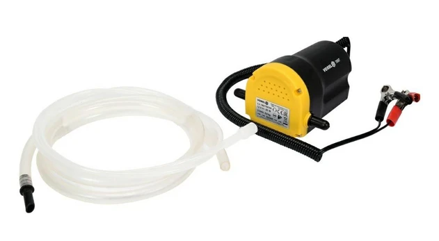 12V elektrinė pompa Vorel (tepalui, dyzelinui, mazutui)