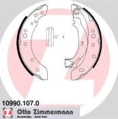 Stabdžių trinkelių komplektas ZIMMERMANN 10990.107.0 kaina