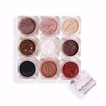 Birių mineralinių dažų rinkinys Bellapierre Shimmer 9 Stack - Bella 15,75 g