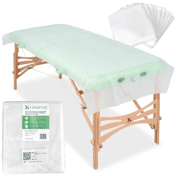 Vienkartinė neaustinė paklodė 220×90 cm, 20 g/m² (10 vnt)