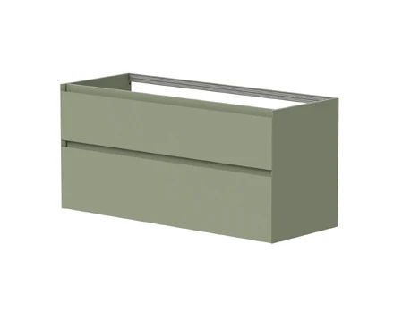 Apatinė spintelė Kame Loft 120 cm, žalia