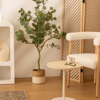 Artificial eucalyptus plant, 127 cm
