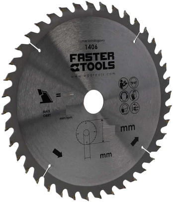 Faster Tools Pjūklo diskas D230x30mm 40d