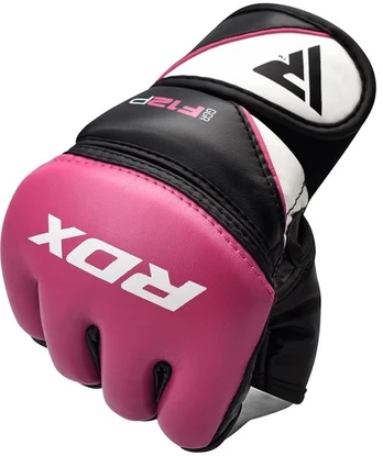 MMA pirštinės RDX Grappling F12 GGRF-12P, rožinė, M
