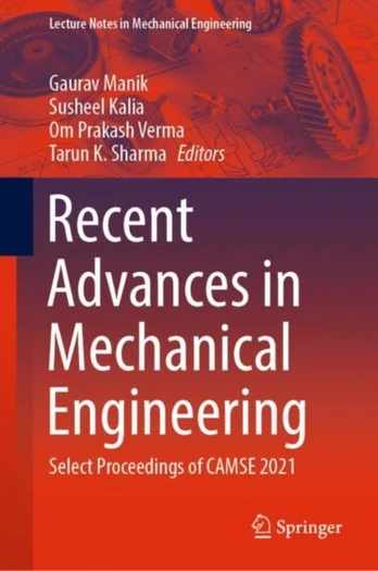 Recent Advances in Mechanical Engineering