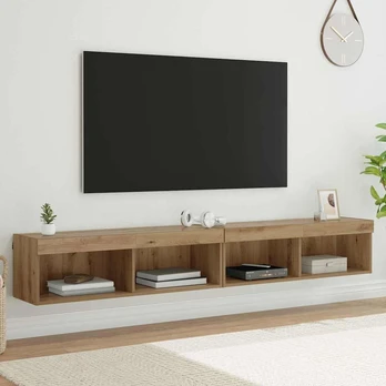TV spintelių komplektas Amatininkų ąžuolas Apdirbta mediena