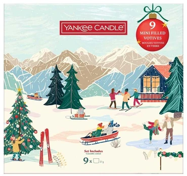 Yankee Candle Apres Ski Rinkinys 9 mini świec