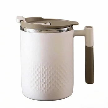 Termosas ar rankena, 450ml, bekono spalvos