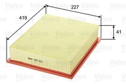 Oro filtras VALEO 585123 kaina