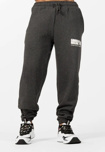 Gorilla Wear Classic Oversized Sweatpants - Dark Gray Melange