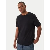 Jack & Jones Marškinėliai Orrganic Basic 12156101 Juoda Slim Fit