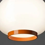 "Foscarini Chouchin Reverse" 1 LED pakabukas baltas/oranžinis