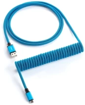 Klaviatūros laidas Cablemod Classic Coiled Keyboard Cable USB-C / USB Typ-A, žydra kaina