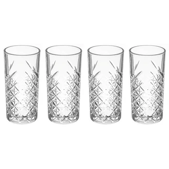 PIECES Aukštas stiklas, 4 vnt., 450 ml