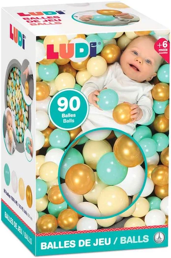 LUDI spalvoti kamuoliukai, 90 vnt.