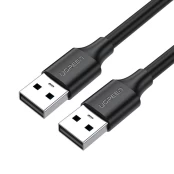 Ugreen USB cable - USB 2.0 480Mb/s 3m black (US102) kaina