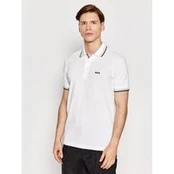 Boss Polo marškinėliai Paddy 50469055 Balta Regular Fit