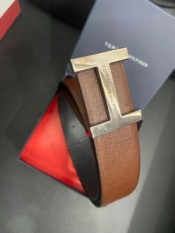 Odinė vyriška Tommy Hilfiger diržas, dydis 44