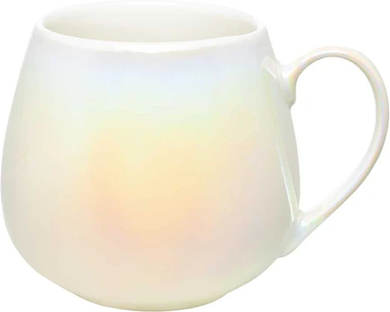 Puodelis Pearl 380 ml balta AMBITION