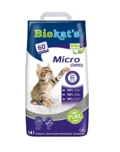 BIOKAT'S Micro Classic 14 l smulkus bentonito kraikas kaina