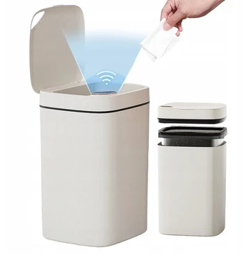 Bedee automatinė šiukšliadėžė voniai, 14 l