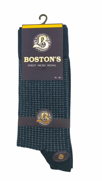 Kojinės Vyrams Boston’s Micro Modal 7710, mėlynos