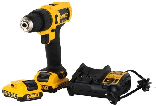 Akumuliatorinis smūginis suktuvas - gręžtuvas Dewalt DCD716D2-QW