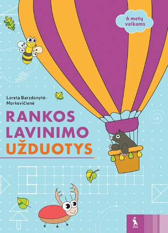 Rankos lavinimo užduotys 6 metų vaikams