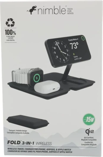 No Name Nimble Fold 3-in-1 Wireless Charger
