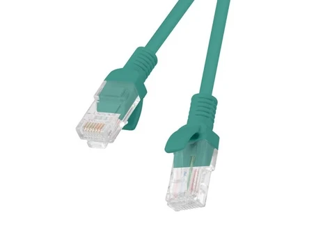 PATCHCORD KAT.6 UTP 0.5M Žalias FLUKE PASSED LANBERG 10-PACK