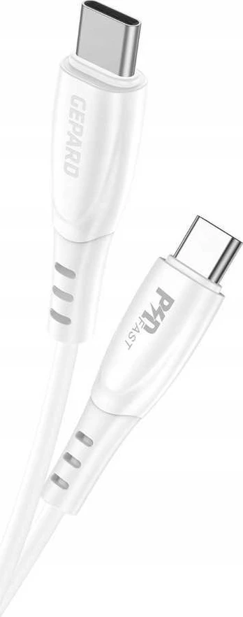 Kabelis GEPARD USB-C - USB-C 60W